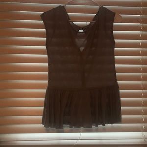 Grey American Eagle Blouse